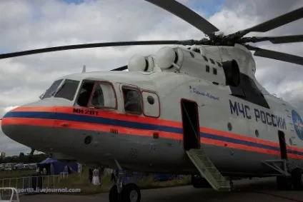 Вертоліт-гігант мі-26 - джерело гарного настрою (гвинта) Вертоліт-гігант мі-26 - джерело гарного настрою