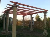 Вибір проекту кам'яної альтанки і технологія будівництва своїми руками, фото альтанок з (вибір) Вибір проекту кам'яної альтанки і технологія будівництва своїми руками, фото альтанок з