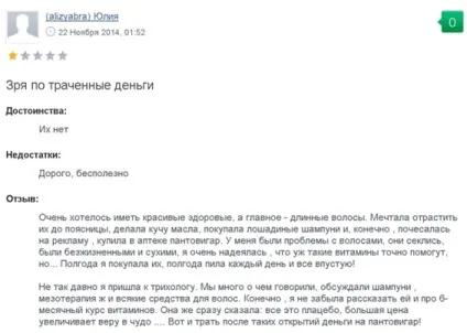 Вітаміни Пантовігар для волосся відгуки і опис (Пантовігар) Вітаміни Пантовігар для волосся відгуки і опис