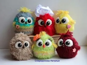 В'яжемо пташку-невеличка - ярмарок майстрів - ручна робота, handmade (18сбн 2сбн 24сбн) В'яжемо пташку-невеличка - ярмарок майстрів - ручна робота, handmade