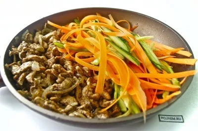 Хе з курки - покроковий рецепт з фото як приготувати (приготувати) Хе з курки - покроковий рецепт з фото як приготувати