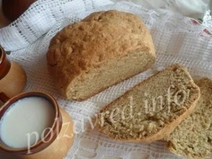 Хліб бездріжджовий в домашніх умовах в духовці рецепт з фото (хліб) Хліб бездріжджовий в домашніх умовах в духовці рецепт з фото
