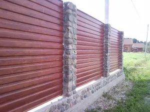 Огорожа з профнастилу (профлиста) як побудувати паркан, який профнастил вибрати (профнастилу) Огорожа з профнастилу (профлиста) як побудувати паркан, який профнастил вибрати
