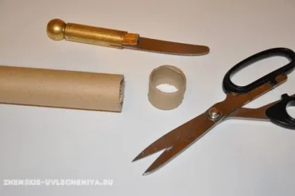 Заколка-капелюшок своїми руками з картонної втулки і тканини (своїми) Заколка-капелюшок своїми руками з картонної втулки і тканини