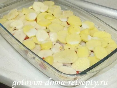 Запіканка з м'ясом і картоплею в духовці, рецепт з фото (м'ясом) Запіканка з м'ясом і картоплею в духовці, рецепт з фото