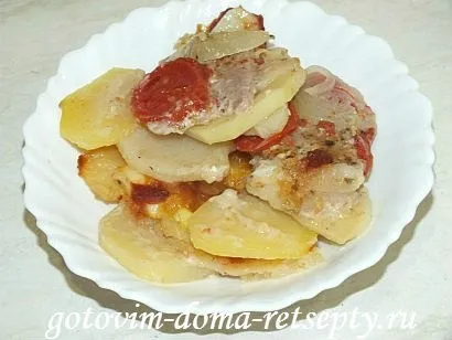 Запіканка з м'ясом і картоплею в духовці, рецепт з фото (страви) Запіканка з м'ясом і картоплею в духовці, рецепт з фото