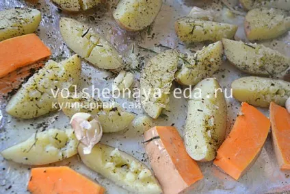 Запечена картопля з травами, чарівна (травами) Запечена картопля з травами, чарівна