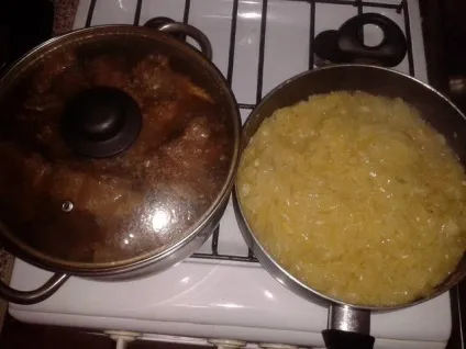 Заєць тушкований в сметані з печеною картоплею - м'ясо (будь-яке) - алтайський рибальський клуб (печеним) Заєць тушкований в сметані з печеною картоплею - м'ясо (будь-яке) - алтайський рибальський клуб