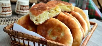 Смажені пиріжки на сковороді - рецепти з картоплею, м'ясом і повидлом (смажені) Смажені пиріжки на сковороді - рецепти з картоплею, м'ясом і повидлом