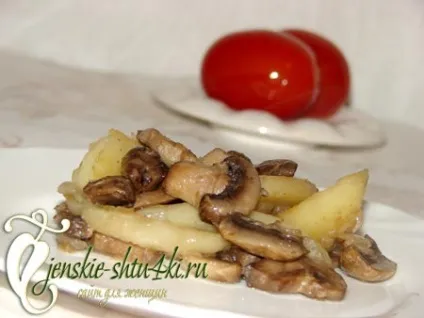 Смажена картопля з грибами рецепти з фото, кулінарія, статті (смажена) Смажена картопля з грибами рецепти з фото, кулінарія, статті