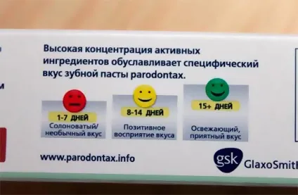 Зубна паста парадонтакс (parodontax) відгуки, ціна і інструкція із застосування (зубна паста парадонтакс інструкція відгуки) Зубна паста парадонтакс (parodontax) відгуки, ціна і інструкція із застосування