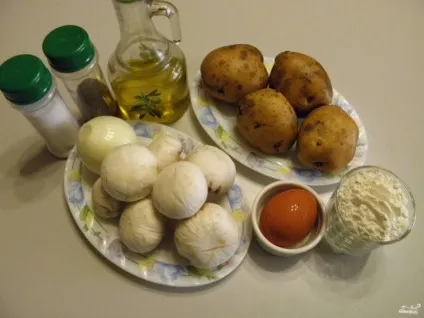 Зрази картопляні з грибами - покроковий рецепт з фото на (приготування їжі) Зрази картопляні з грибами - покроковий рецепт з фото на