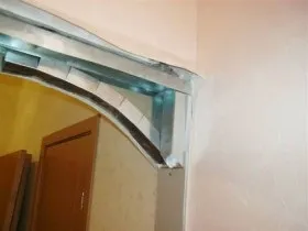 Арка різних форм з гіпсокартону, методи виготовлення