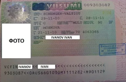 Анкета на візу до Фінляндії правила і зразок заповнення в 2017 році