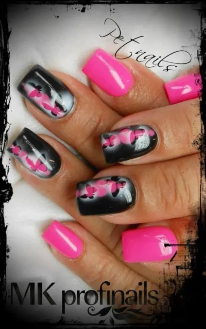 20 Фото аерографія на нігтях красивий дизайн (аерографія) 20 Фото аерографія на нігтях красивий дизайн