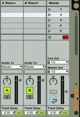 Ableton live будівельні ефекти з поверненням треків (sfx) Ableton live будівельні ефекти з поверненням треків
