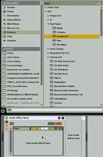 Ableton live будівельні ефекти з поверненням треків (ableton змішування) Ableton live будівельні ефекти з поверненням треків