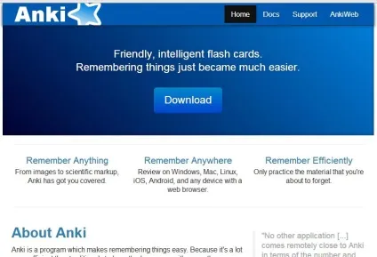 Anki - найкраща програма для запам'ятовування англійських слів (слів) Anki - найкраща програма для запам'ятовування англійських слів