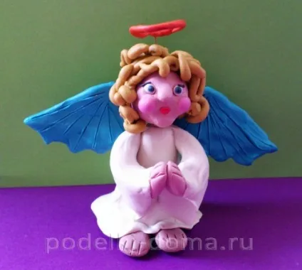 Ангел з пластиліну, коробочка ідей і майстер-класів (зліпити) Ангел з пластиліну, коробочка ідей і майстер-класів