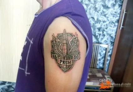 Армійські татуювання за родами військ та їх значення (армійські татуювання спецназу морської піхоти ВДВ РВСП) Армійські татуювання за родами військ та їх значення
