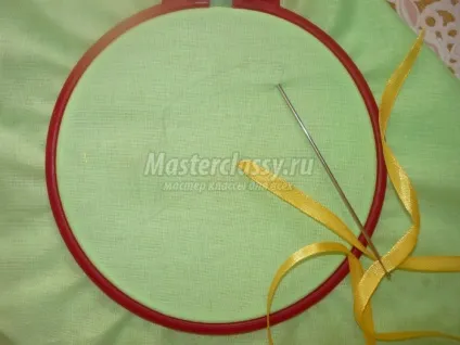 Метелик - техніка вишивка стрічками »- master classy - майстер класи для вас (метелики) Метелик - техніка вишивка стрічками »- master classy - майстер класи для вас