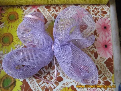 Бант своїми руками з сітки