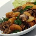 Страви без м'яса, гарніри, ідея меню (картопля в духовці рецепт) Страви без м'яса, гарніри, ідея меню