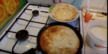 Млинці на молоці