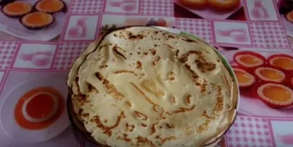 Млинці на молоці