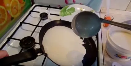 Млинці на молоці