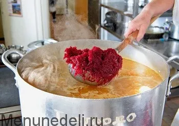 Борщ як в дитячому саду - рецепт з покроковими фото (рецепт) Борщ як в дитячому саду - рецепт з покроковими фото