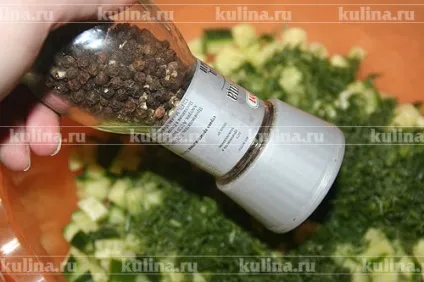 Болгарський салат з огірками - рецепт приготування з фото від (приготування) Болгарський салат з огірками - рецепт приготування з фото від