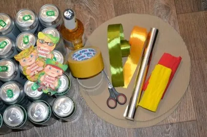 Букет з риби і пива для чоловіка своїми руками (чоловіки) Букет з риби і пива для чоловіка своїми руками