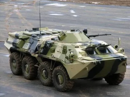 БТР-80, озброєння, ТТХ, фото