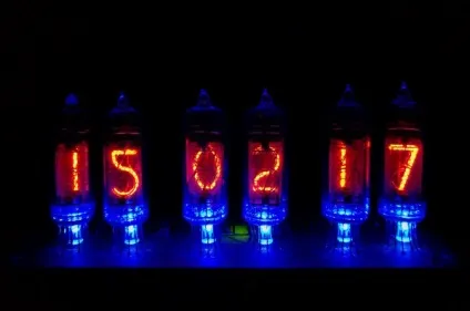Годинники на газорозрядних індикаторах ін-14 за допомогою arduino nano (годинник) Годинники на газорозрядних індикаторах ін-14 за допомогою arduino nano