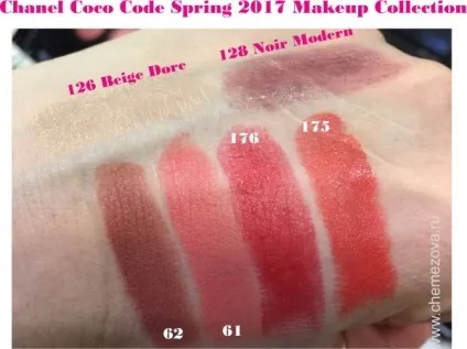 Chanel coco code spring 2017 makeup collection (Свотч і відеоуроки) - елена Чемезова