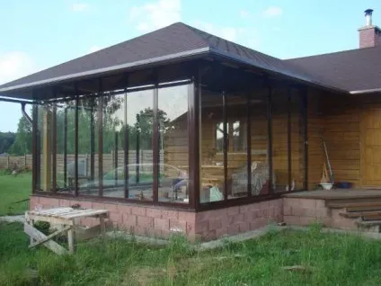 Баня з альтанкою під одним дахом проекти багато фото і відео (альтанкою) Баня з альтанкою під одним дахом проекти багато фото і відео