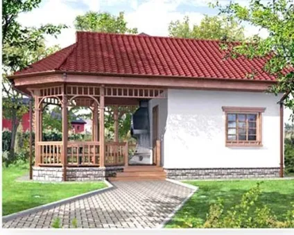 Баня з альтанкою, побудувати своїми руками (руками) Баня з альтанкою, побудувати своїми руками
