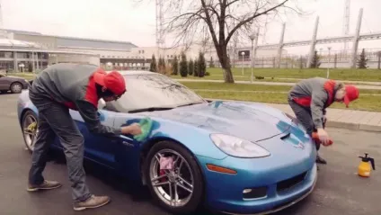 Що таке суха мийка автомобіля відео (суха) Що таке суха мийка автомобіля відео