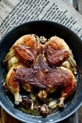 Курча тютюну на сковороді - рецепт (рецепт) Курча тютюну на сковороді - рецепт