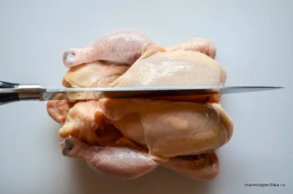 Курча тютюну на сковороді - домашній рецепт (сковороді) Курча тютюну на сковороді - домашній рецепт