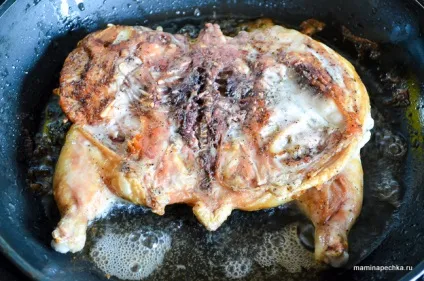 Курча тютюну на сковороді - домашній рецепт (курча) Курча тютюну на сковороді - домашній рецепт