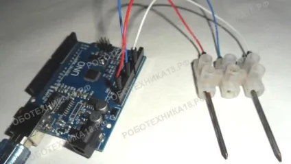 Датчик води своїми руками arduino, гурток - робототехніка (Ардуіно) Датчик води своїми руками arduino, гурток - робототехніка