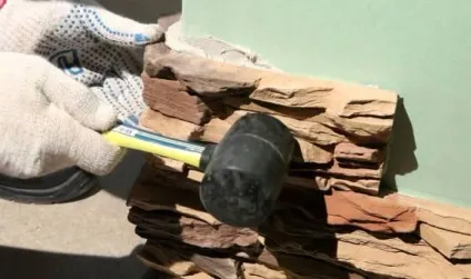 Декоративний камінь в обробці квартири - жіночий світ (робіт) Декоративний камінь в обробці квартири - жіночий світ