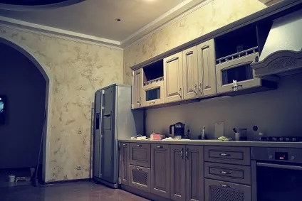 Декоративна штукатурка на кухні (42 фото) відео-інструкція по оштукатурення своїми руками, (штукатурка) Декоративна штукатурка на кухні (42 фото) відео-інструкція по оштукатурення своїми руками,