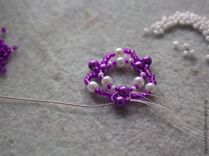 Декоруємо бісером ялинкову кульку - ярмарок майстрів - ручна робота, handmade