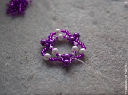 Декоруємо бісером ялинкову кульку - ярмарок майстрів - ручна робота, handmade