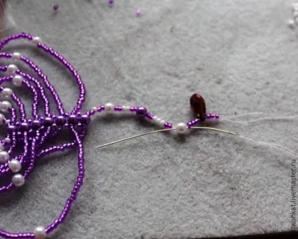 Декоруємо бісером ялинкову кульку - ярмарок майстрів - ручна робота, handmade