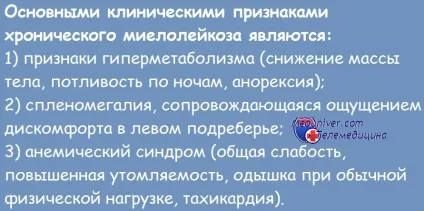 Діагностика хронічного мієлолейкозу (критерії ХМЛ) Діагностика хронічного мієлолейкозу