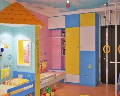 Дитяча кімната для хлопчика і дівчинки фото (дівчинки) Дитяча кімната для хлопчика і дівчинки фото